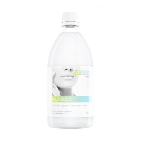 Vitabay Aqua Silica, 500 ml, siliciu coloidal, vegan si natural